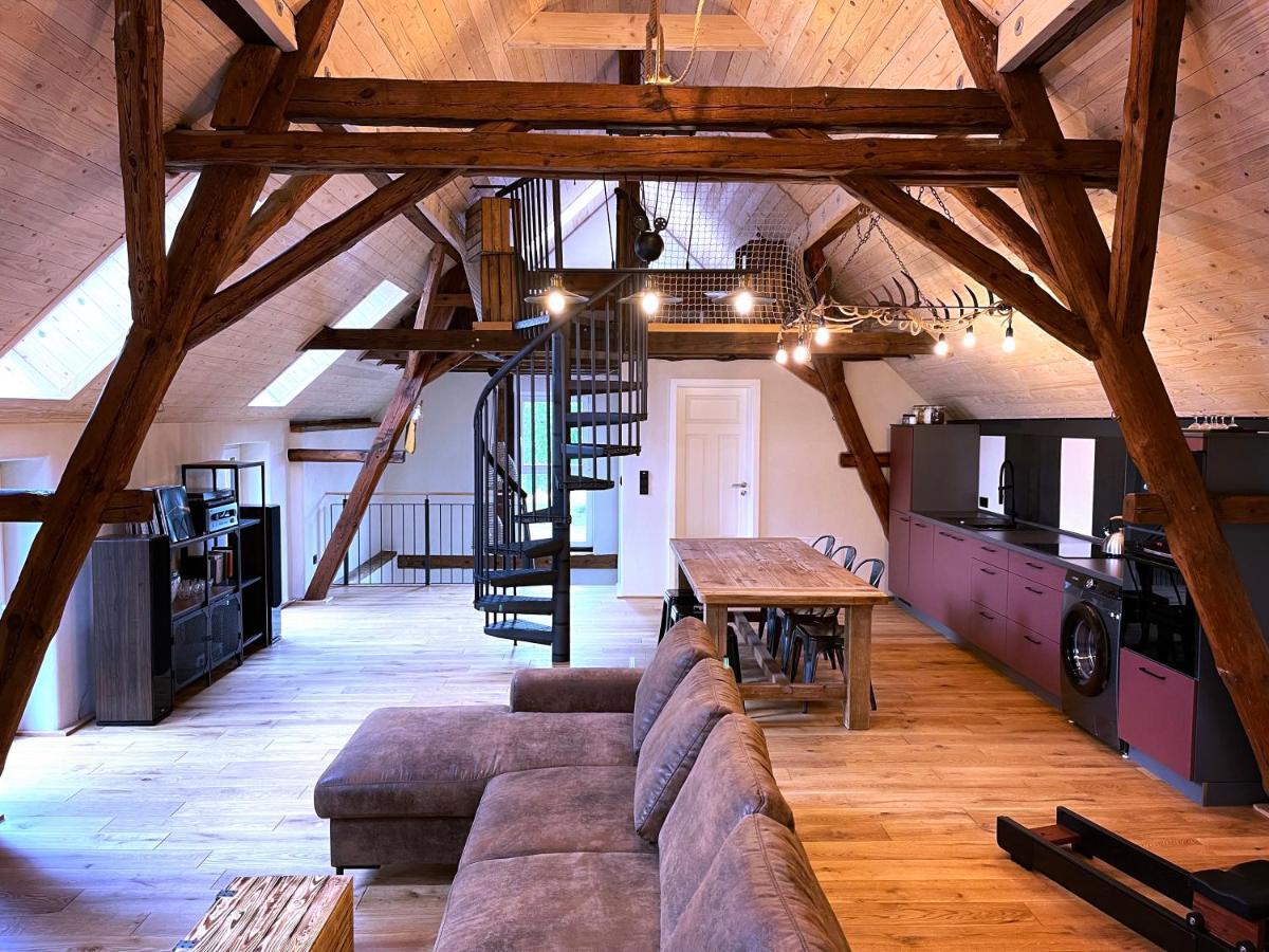 Igelnest Grossthiemig Apartment Екстериор снимка